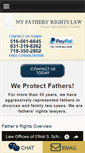 Mobile Screenshot of fathersrightsinny.com
